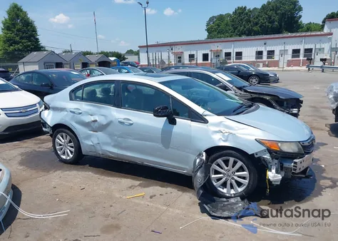 2012 Honda Civic Ex из США, поврежденный, VIN 2HGFB2F84CH528591